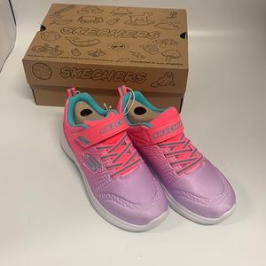 Girls Skechers Multicolor. Pink and Purple.